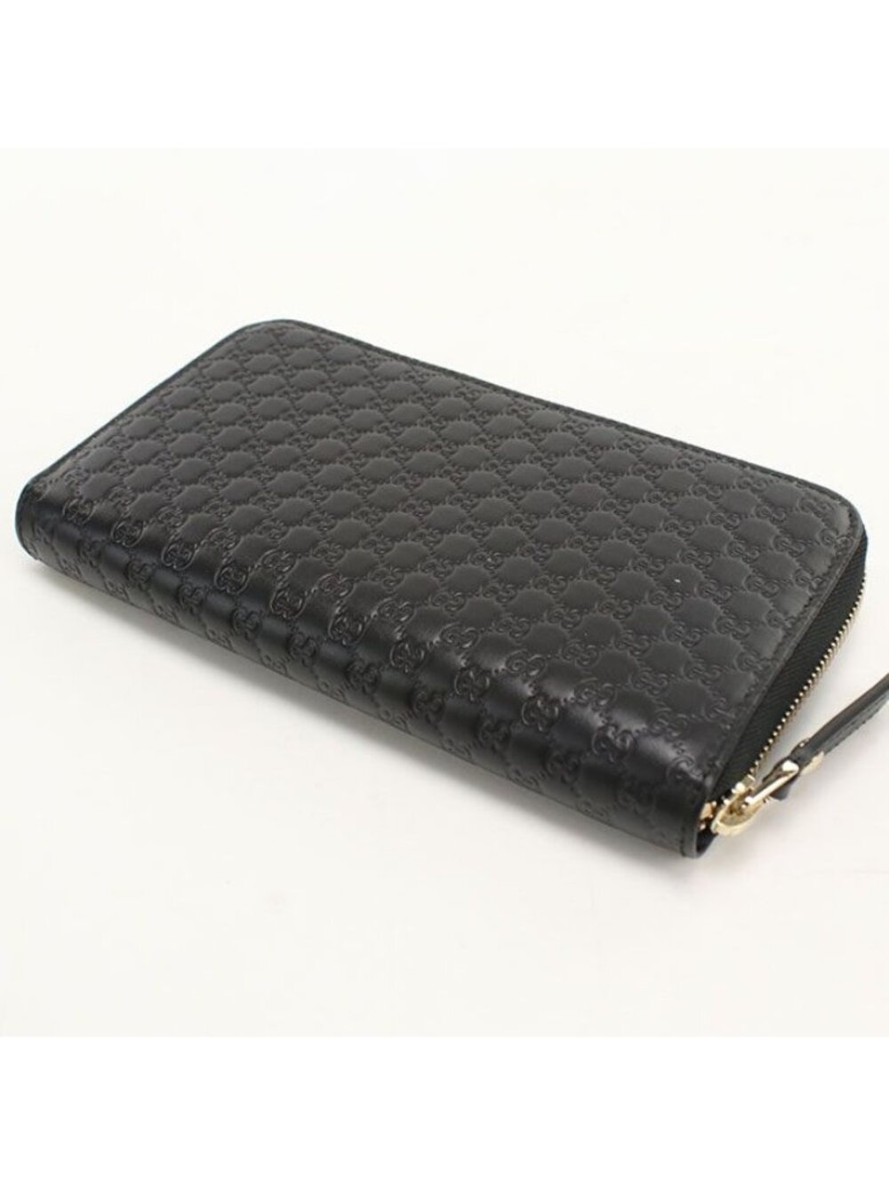 Gucci Micro Guccissima Wallet Zip Around Leather - Picture 2 of 7